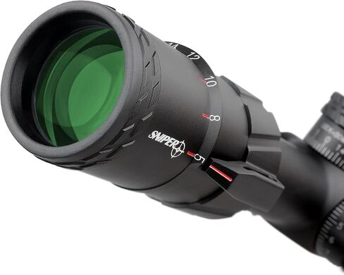 Sniper Rifle Scope ZT 5-25x50 FFP First Focal Plane Scope with Red/Green Illuminated Reticle in Kuwait