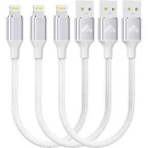 Aioneus iPhone Charger【3Pack 1ft】 MFi Certified USB A to Lightning Cable in Kuwait