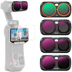 Luna Ultra ND Filter, 4 Pack - CPL, ND16, ND64, ND256 Filters Set in Kuwait