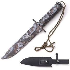 Snake Eye Tactical Survival Knife Set with Zinc Alloy Handles, Ideal for Survivalists, Hunters, Hikers, and Outdoor Sports Enthusiasts.691BK in Kuwait