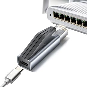 Ethernet to USB C Adapter 1pc,RJ45 Male to USB-C Ethernet Adapter in Kuwait