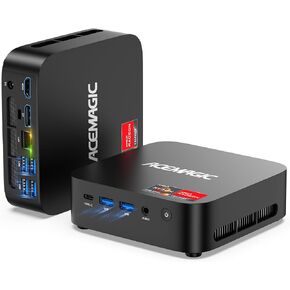 ACEMAGIC K1 Mini PC, AMD Ryzen 4300U 28W Processor, 16GB DDR4 RAM 512GB SSD (Beat 3300U/N150/N97) Mini Computers 11 Pro, HDMI+DP1.4 Dual 4K UHD, Gigabit Ethernet Mini Desktop PC Black in Kuwait