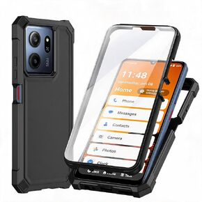 for Consumer Cellular IRIS Connect 2 Case with Screen Protector Red in Kuwait