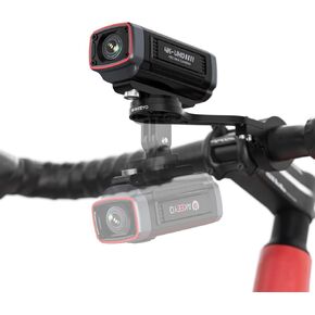 AKEEYO AKY-710S Bike Camera with Mount, 4K 28fps, 2K 55fps, Wide-Angle 142°,IP67,5MP,Loop & Emergency Recording,Parking Monitor,Bicycle,Outdoor Sports,Rechargeable,GPS,64GB Card Included in Kuwait