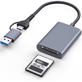 USB-C/A 2-in-1 CFexpress Type A Card Reader with USB 3.2 (Gen 2) 10Gbps in Kuwait