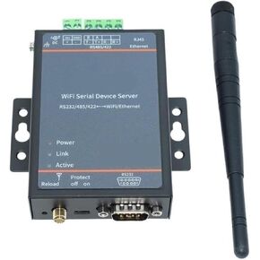 Serial Server HF2211 HF2211A RS232 RS422 RS485 to Ethernet(HF2211 W Plug Cable) in Kuwait