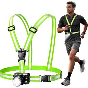 Running Lights for Runners, 550LM, 360° Reflective Running Gear in Kuwait