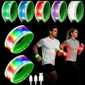 2 Pack LED Reflective Running Gear, Running Lights for Runners in Kuwait