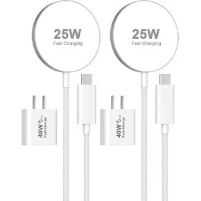 [Apple MFi Certified] 15W Magnetic Wireless Charger Apple Mag Safe Charger in Kuwait