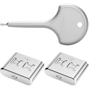 Type C Port Security Metal Physical Barrier USB C Blockers Data Protections for Laptops, Removable Seal in Saudi Arabia
