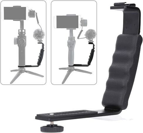 Camera Flash Bracket Aluminum Alloy L Shape Adjustable Angle Camera Flash Bracket Mount for FIMI Palm 2 and 2 in Kuwait