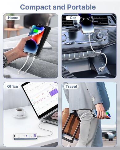 Aioneus iPhone Charger【3Pack 1ft】 MFi Certified USB A to Lightning Cable in Kuwait