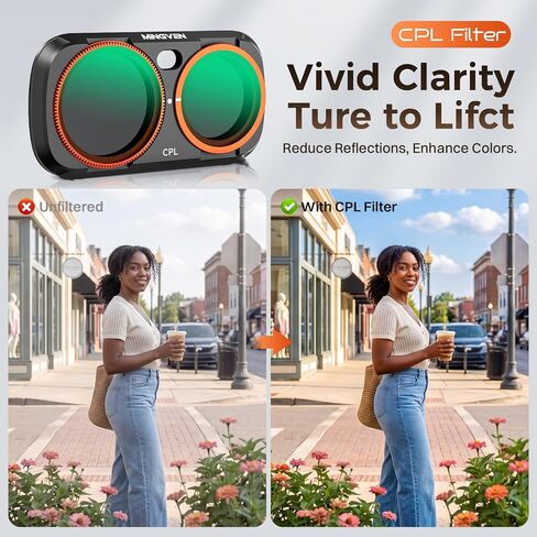 Luna Ultra ND Filter, 4 Pack - CPL, ND16, ND64, ND256 Filters Set in Kuwait