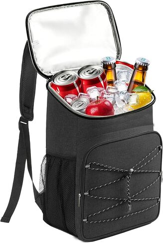 Backpack Cooler Insulated, Lightweight Leak Proof Travel Cooler Bag, Soft Waterproof Cooler Backpack for Men Women, Camping Hiking Beach Travel Picnic in Kuwait
