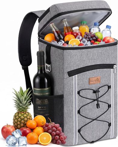 Lifewit Cooler Backpack, 30/45 Cans Insulated Picnic Backpack in Kuwait