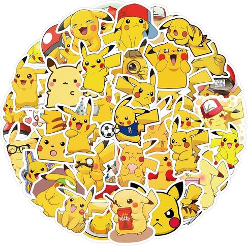 100Pcs Monster Stickers for Water Bottles Skateboard Luggage Laptop Bumper Waterproof Vinyl Stickers Bulk for Boys Teens Adults (BD) in Kuwait