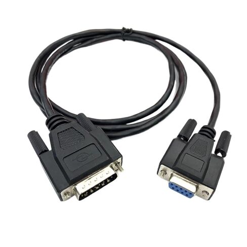 Customized DB9 Female to DB15 Male DB15 to DB9 9-pin to 15-pin Electronic Weighing Wire Serial Port Wire(3m) in Saudi Arabia