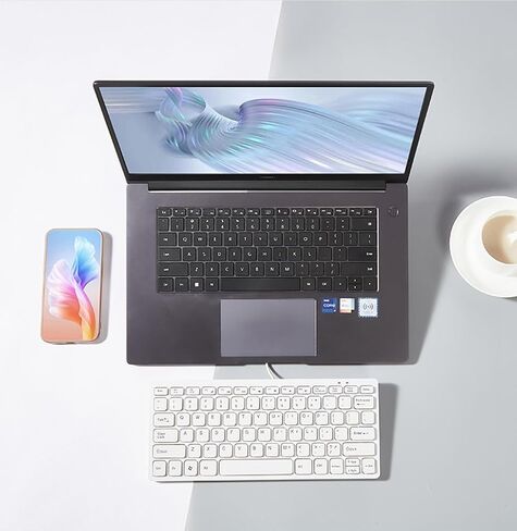 Mini 78 Keys Wired USB Keyboard - Compact & Silent Design for Laptops & Desktops (White) in Kuwait