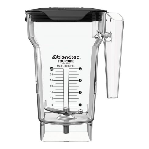 Blendtec 75oz FourSide Commercial Jar, 32oz Blending Capacity, Clear in Kuwait