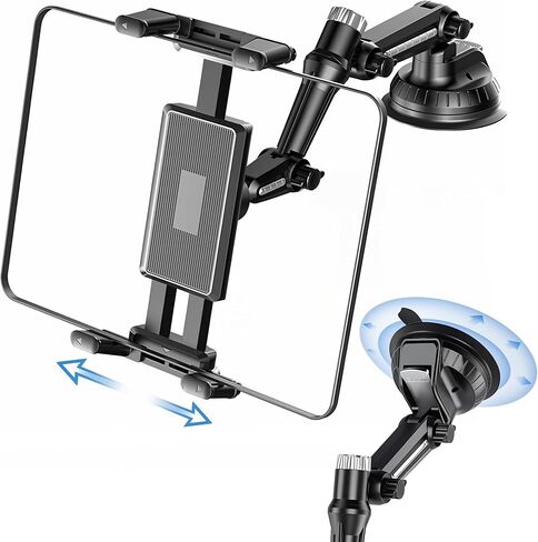 5 in 1 Tablet Holder for Car, Black in Kuwait