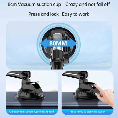 5 in 1 Tablet Holder for Car, Black in Kuwait