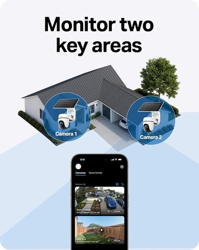 Tapo 2K Outdoor Pan/Tilt Wireless Security Camera, C610 KIT(2-Pack) in Kuwait