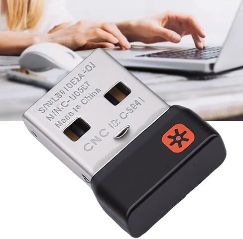 USB Dongle Receiver, 2.4 GHz Wireless USB Receiver for MK235 MK245 MK270 MK275 MK295 MK315 MK345 Keyboard Mouse, Plug and Play in Kuwait