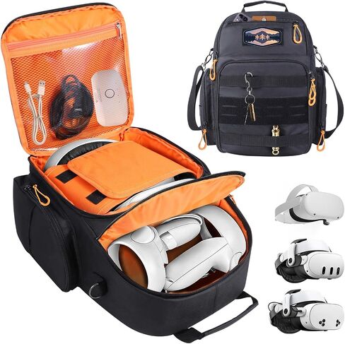 Carrying Case for Meta Quest 3s/3/2, Portable Travel Case Container in Kuwait
