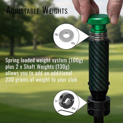DeadEyeVR DriVR Apex VR Golf Club and Steel Shaft Weights Bundle in Kuwait