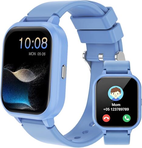 Kids Smart Watch 4-15 Ys, Standalone&APP Dual Use, Bluetooth Call, Kid Gift in Kuwait