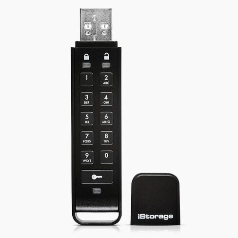 iStorage datAshur Personal2 8 GB | Secure Flash Drive | Password Protected | Portable | Military Grade Hardware Encryption in Kuwait