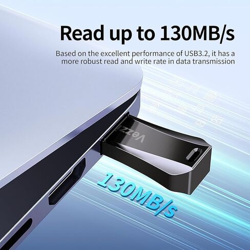 Vezzio 32GB USB Flash Drive 100MB/s, USB 3.2 Gen1 Thumb Drive in Kuwait