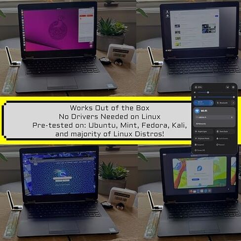 Linux Mint USB + WiFi Adapter Kit for Install or Live Use Bundle in Kuwait