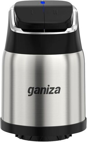 Ganiza Electronic Part of Food Processor, Powerful Pure-Copper Motor, Black&Silver, GC10-S in Kuwait