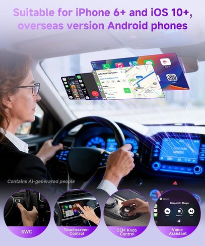 2 in 1 Mini Wireless Car Play Adapter with Apple CarPlay Adapter in Saudi Arabia