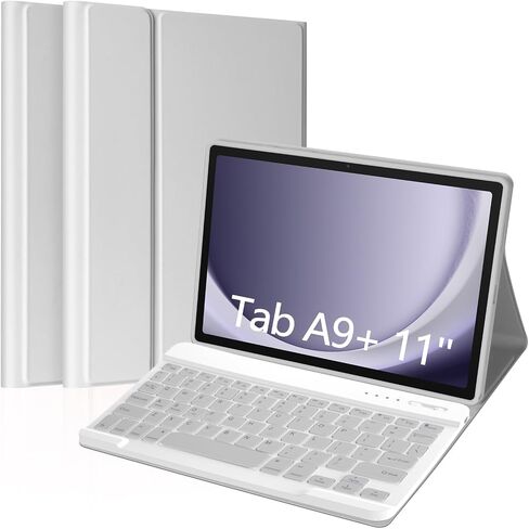 MORECOO for Galaxy Tab A11 Plus / A9 Plus 11" Case with Keyboard in Kuwait