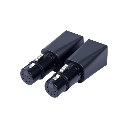 DMX to RJ45 Connector RJ45 Ethernet to 3 Pin| 5Pin XLR DMX Female | Male (2pcs) (5PIN_Male_2Pcs) in Kuwait