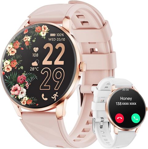 Smart Watch for Women, Bluetooth Call, 1.32" AMOLED, 2Bands in Kuwait