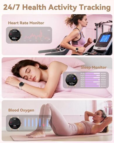Smart Watch for Women, Bluetooth Call, 1.32" AMOLED, 2Bands in Kuwait