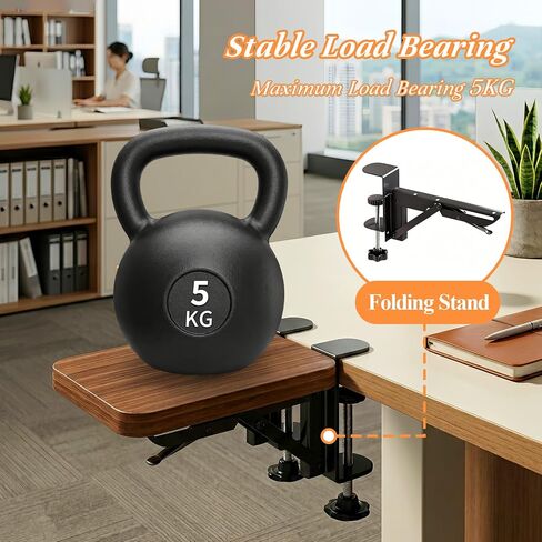 Ergonomic Desk Extender Tray, Arm Wrist Rest Shelf for Home & Office in Kuwait