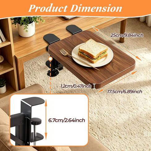 Ergonomic Desk Extender Tray, Arm Wrist Rest Shelf for Home & Office in Kuwait