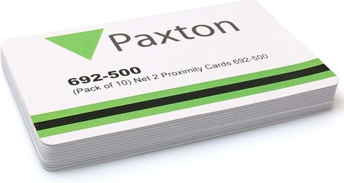 Paxton 692-500 Net2 Proximity ISO Cards with No Magstripe Pack of 10 in Kuwait