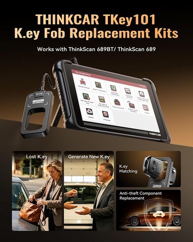 THINKCAR TKEY101 Key Fob Replacement Kits for Vehicles in Kuwait