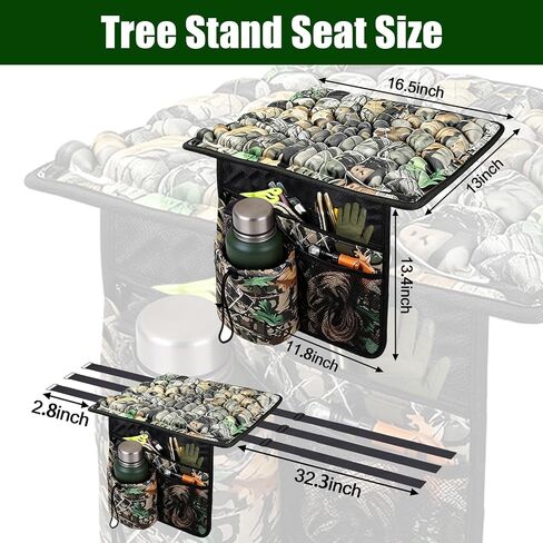 Tree Stand Seat Replacement with 3 Pockets in Kuwait