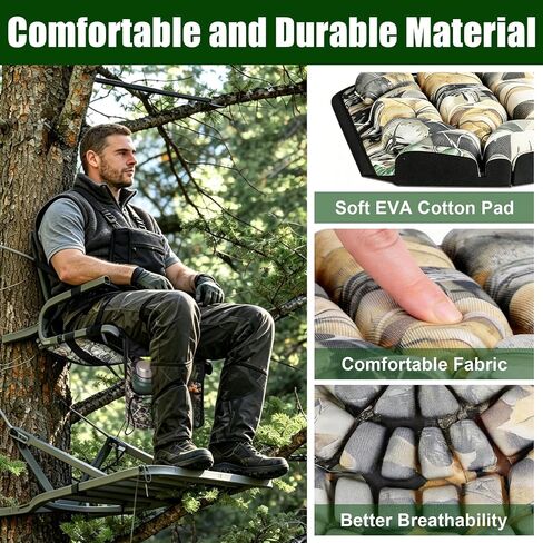 Tree Stand Seat Replacement with 3 Pockets in Kuwait