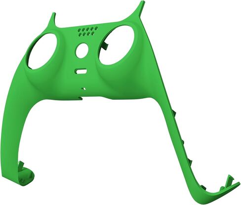 eXtremeRate Green Decorative Trim Shell Compatible with p s 5 Controller, Soft Touch DIY Replacement Clip Shell, Custom Plates Cover Compatible with p s 5 Controller with Accent Rings in Saudi Arabia