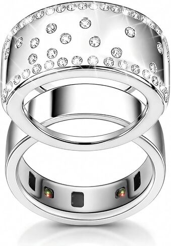 14K Gold Plated Smart Ring Jacket Compatible with Oura Ring Gen 4/Gen 3 in Kuwait