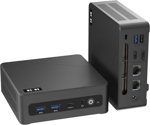 wo-we Mini PC AMD Ryzen 5 3500U, 8GB DDR4 RAM 256GB NVMe SSD in Kuwait