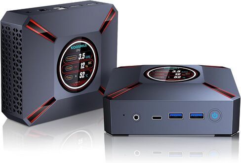 Mini PC Win 11 Pro, Mini Computers Core i9-12900HK (14C/20T, up to 5.0GHz) 32GB DDR4,DP/HDMI 8K/4K,2TB PCIe 3.0 SSD, WiFi 6, BT 5.2 Desktop Computers for Office & Business(32GB+2TB) in Kuwait