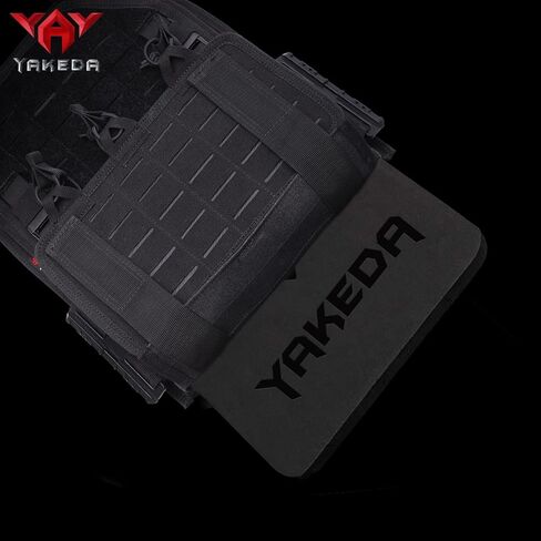 vAv YAKEDA Tactical Airsoft Paintball EVA Vest Inner Liner Foam 10 in x 12 in Black 2 PCS Pad Plates in Kuwait